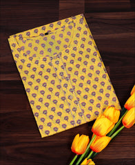 Yellow Coloured Cotton Printed Kurti